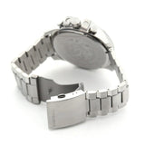 Buy Shop Diesel Mega Chief Chronograph Blue Dial Silver Steel Strap Watch For Men - DZ4465 USA Online