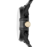 Buy Shop Diesel Mega Chief Chronograph Grey Dial Black Steel Strap Watch For Men - DZ4479 USA Online