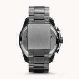 Buy Shop Diesel Mega Chief Chronograph Grey Dial Grey Steel Strap Watch for Men - DZ4282 USA Online
