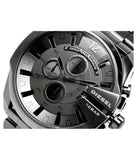 Buy Shop Diesel Mega Chief Chronograph Grey Dial Grey Steel Strap Watch for Men - DZ4282 USA Online