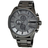 Buy Shop Diesel Mega Chief Chronograph Grey Dial Grey Steel Strap Watch for Men - DZ4282 USA Online