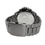Buy Shop Diesel Mega Chief Chronograph Grey Dial Grey Steel Strap Watch For Men - DZ4466 USA Online