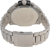 Buy Shop Diesel Mega Chief Chronograph Silver Dial Silver Steel Strap Watch For Men - DZ4501 USA Online
