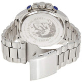 Buy Shop Diesel Mega Chief Chronograph White Dial Silver Steel Strap Watch For Men - DZ4328 USA Online