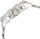 Buy Shop Diesel Mega Chief Chronograph White Dial Silver Steel Strap Watch For Men - DZ4477 USA Online