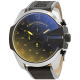 Buy Shop Diesel Mega Chief Chronograph Black Dial Grey Nylon Strap Watch For Men - DZ4523 USA Online