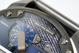 Buy Shop Diesel Big Daddy 2.0 Chronograph Blue Dial Grey Steel Strap Watch For Men - DZ7331 USA Online