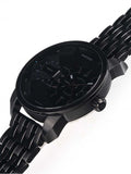 Buy Shop Diesel Mini Daddy Dual Time Black Dial Black Stainless Steel Strap Watch For Men - DZ7316 USA Online