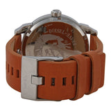 Buy Shop Diesel Mini Daddy Blue & Black Dial Brown Leather Strap Watch For Men - DZ7308 USA Online