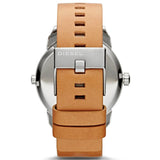 Buy Shop Diesel Mini Daddy Blue & Black Dial Brown Leather Strap Watch For Men - DZ7308 USA Online