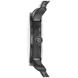 Buy Shop Diesel Mini Daddy Dual Time Black Dial Black Stainless Steel Strap Watch For Men - DZ7316 USA Online