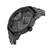 Buy Shop Diesel Mini Daddy Dual Time Black Dial Black Stainless Steel Strap Watch For Men - DZ7316 USA Online