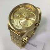 Buy Shop Diesel Mini Daddy Gold Dial Gold Steel Strap Watch For Men - DZ7306 USA Online