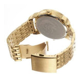 Buy Shop Diesel Mini Daddy Gold Dial Gold Steel Strap Watch For Men - DZ7306 USA Online