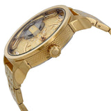 Buy Shop Diesel Mini Daddy Gold Dial Gold Steel Strap Watch For Men - DZ7306 USA Online