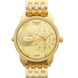 Buy Shop Diesel Mini Daddy Gold Dial Gold Steel Strap Watch For Men - DZ7306 USA Online