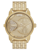 Buy Shop Diesel Mini Daddy Gold Dial Gold Steel Strap Watch For Men - DZ7306 USA Online