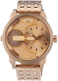 Buy Shop Diesel Mini Daddy Rose Gold Dial Rose Gold Steel Strap Watch For Men - DZ7318 USA Online