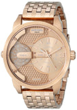 Buy Shop Diesel Mini Daddy Rose Gold Dial Rose Gold Steel Strap Watch For Men - DZ7318 USA Online