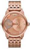 Buy Shop Diesel Mini Daddy Rose Gold Dial Rose Gold Steel Strap Watch For Men - DZ7318 USA Online