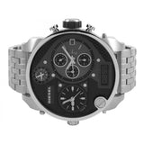 Buy Shop Diesel Mr Daddy 1.0 Black Dial Stainless Steel Stainless Watch For Men - DZ7221 USA Online