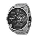Buy Shop Diesel Mr Daddy 1.0 Black Dial Stainless Steel Stainless Watch For Men - DZ7221 USA Online