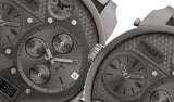 Buy Shop Diesel Mr Daddy 1.0 Gray Dial Gray Stainless Steel Watch For Men - DZ7247 USA Online
