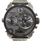 Buy Shop Diesel Mr Daddy 1.0 Gray Dial Gray Stainless Steel Watch For Men - DZ7247 USA Online