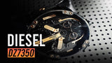 Buy Shop Diesel Mr Daddy 2.0 Chronograph Black Dial Black Leather Strap Watch For Men - DZ7350 USA Online
