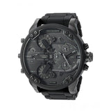 Buy Shop Diesel Mr Daddy 2.0 Chronograph Black Dial Black Steel Strap Watch For Men - DZ7396 USA Online