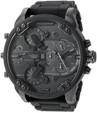 Buy Shop Diesel Mr Daddy 2.0 Chronograph Black Dial Black Steel Strap Watch For Men - DZ7396 USA Online