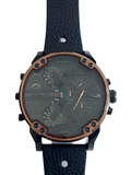 Buy Shop Diesel Mr Daddy 2.0 Chronograph Black Dial Black Steel Strap Watch For Men - DZ7400 USA Online