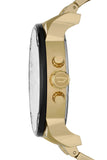 Buy Shop Diesel Mr Daddy 2.0 Chronograph Black Dial Gold Steel Strap Watch For Men - DZ7333 USA Online