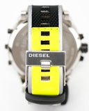 Buy Shop Diesel Mr. Daddy 2.0 Chronograph Black Dial Grey Nylon Strap Watch For Men - DZ7429 USA Online