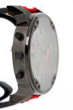Buy Shop Diesel Mr Daddy 2.0 Chronograph Grey Dial Red Rubber Strap Watch For Men - DZ7423 USA Online