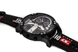 Buy Shop Diesel Mr. Daddy 2.0 Quartz Black Dial Black Nylon Strap Watch For Men - DZ7433 USA Online
