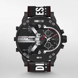 Buy Shop Diesel Mr. Daddy 2.0 Quartz Black Dial Black Nylon Strap Watch For Men - DZ7433 USA Online