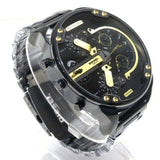 Buy Shop Diesel Mr. Daddy 2.0 Chronograph Black Dial Black Steel Strap Watch For Men - DZ7435 USA Online