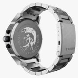 Buy Shop Diesel Mr. Daddy Chronograph Silver Dial Silver Steel Strap Watch For Men - DZ7421 USA Online