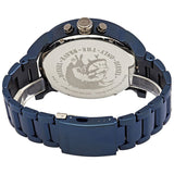 Buy Shop Diesel Daddy 2.0 Chronograph Grey Dial Blue Steel Strap Watch For Men - DZ7414 USA Online