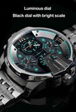 Buy Shop Diesel Uber Chief Black Dial Grey Stainless Steel Strap Watch For Men - DZ7372 USA Online