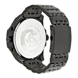 Buy Shop Diesel Uber Chief Chronograph Red Dial Black Steel Strap Watch For Men - DZ7373 USA Online