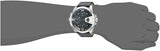 Buy Shop Diesel Uber Chief Oversized 4 Time Black Dial Leather Strap Watch For Men - DZ7376 USA Online