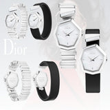 Buy Shop Dior Gem Dior Mother of Pearl Dial Silver Steel Strap Watch for Women - CD18111X1073 USA Online