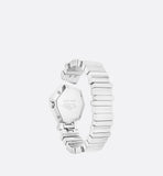 Buy Shop Dior Gem Dior Mother of Pearl Dial Silver Steel Strap Watch for Women - CD18111X1073 USA Online