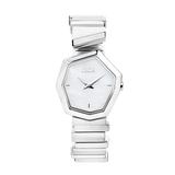 Buy Shop Dior Gem Dior Mother of Pearl Dial Silver Steel Strap Watch for Women - CD18111X1073 USA Online
