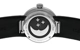 Buy Shop Dior La D De Dior Dior Rose Céleste Diamonds Mother of Pearl Dial Black Leather Strap Watch for Women - CD04711X1001 0000 USA Online