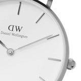 Buy Shop Daniel Wellington Classic Petite Cornwall White Dial Black NATO Strap Watch For Women - DW00100254 USA Online