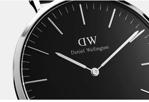 Buy Shop Daniel Wellington Classic Bayswater Black Dial Black NATO Strap Watch For Men - DW00100278 USA Online