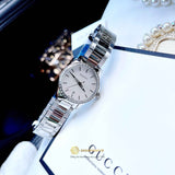 Gucci G Timeless Mother of Pearl Dial Silver Steel Strap Watch For Women - YA126543